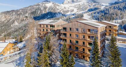 Stylish apartment with a sauna next to the slope