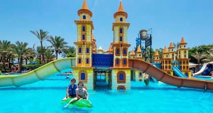 Hostgool Chalets (sea view) in Mirage Bay Resort & aqua park