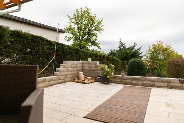 House | Balcony - Ferienhaus mit Kamin in Thale-friedrichsbrunn (Thale)