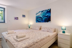 1 Schlafzimmer, Bügeleisen/Bügelbrett, kostenloses WLAN, Bettwäsche