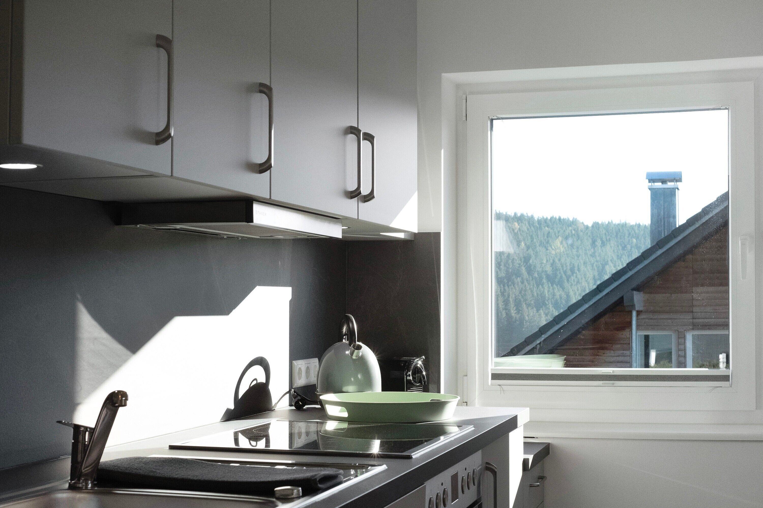 Refrigerador, horno, parrilla de estufa y lavavajillas 
