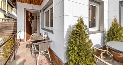 Einzimmerapartment 'Behrens-Reinke' mit privater Terrasse, Gemeinschaftsgarten und Wi-Fi