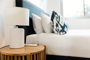 Suite Prestigio, vista a la playa | 2 habitaciones, tabla de planchar con plancha, cunas y camas extra 