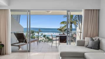 Appartement Deluxe, vue plage | Terrasse/Patio