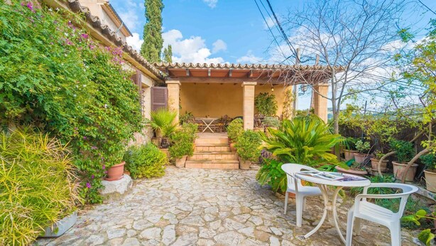 Outdoor dining - Ca Na Carme (alaronera) - House In Alaró (Alaró, Illes Balears)