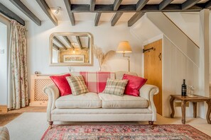 テレビ、暖炉、DVD プレーヤー