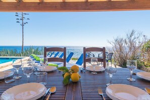 Outdoor dining - Villa Sol Naixent - Villa With Private Pool (Cala Serena -  Felanitx   , Illes Balears)
