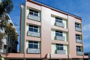 Fassade der Unterkunft