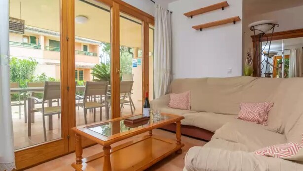 Living area - Els Pins (port D'alcÚdia) - House With Free Wifi (Puerto De Alcudia, Illes Balears)