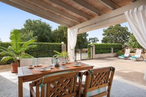 Opções para refeição ao ar livre