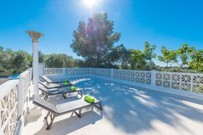 Terrace/patio - Las Piedras - Country House In Llucmajor (Llucmajor, Illes Balears)