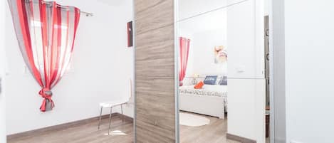 2 bedrooms, iron/ironing board
