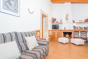 Living area - Cas General - Country House In Portopetro (Porto Petro (santanyí), Illes Balears)