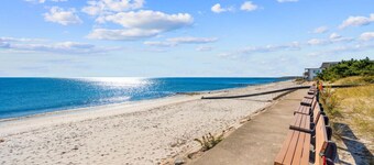 Charming House by the Beach with Patio, Grill, FirePit