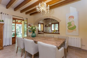 Dining - Sa Garriga - Villa With Private Pool In Inca (Inca, Illes Balears)
