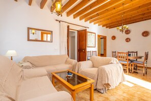TV - Can Salvador - Villa With Private Pool In Moscari (Moscari (selva), Illes Balears)