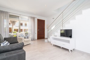 Living area - Formentera 2 - House In Can Picafort. Free Wifi (Can Picafort, Illes Balears)