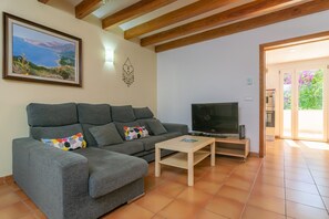 Living area - Ca's Pobres - House In Sóller. Free Wifi (, Illes Balears)