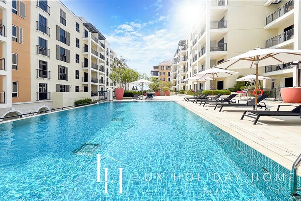 Alberca al aire libre 