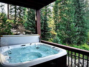 Baignoire à remous extérieure