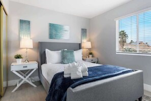 5 bedrooms, iron/ironing board, travel crib, WiFi