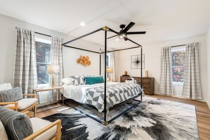 5 habitaciones, cuna de viaje, wifi y ropa de cama