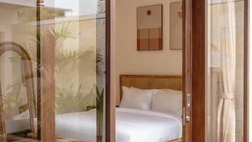 Villa Deluxe, 2 camere da letto | 2 camere, postazione laptop, ferro/asse da stiro, lenzuola