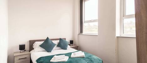 1 Schlafzimmer, Schreibtisch, Bügeleisen/Bügelbrett, WLAN