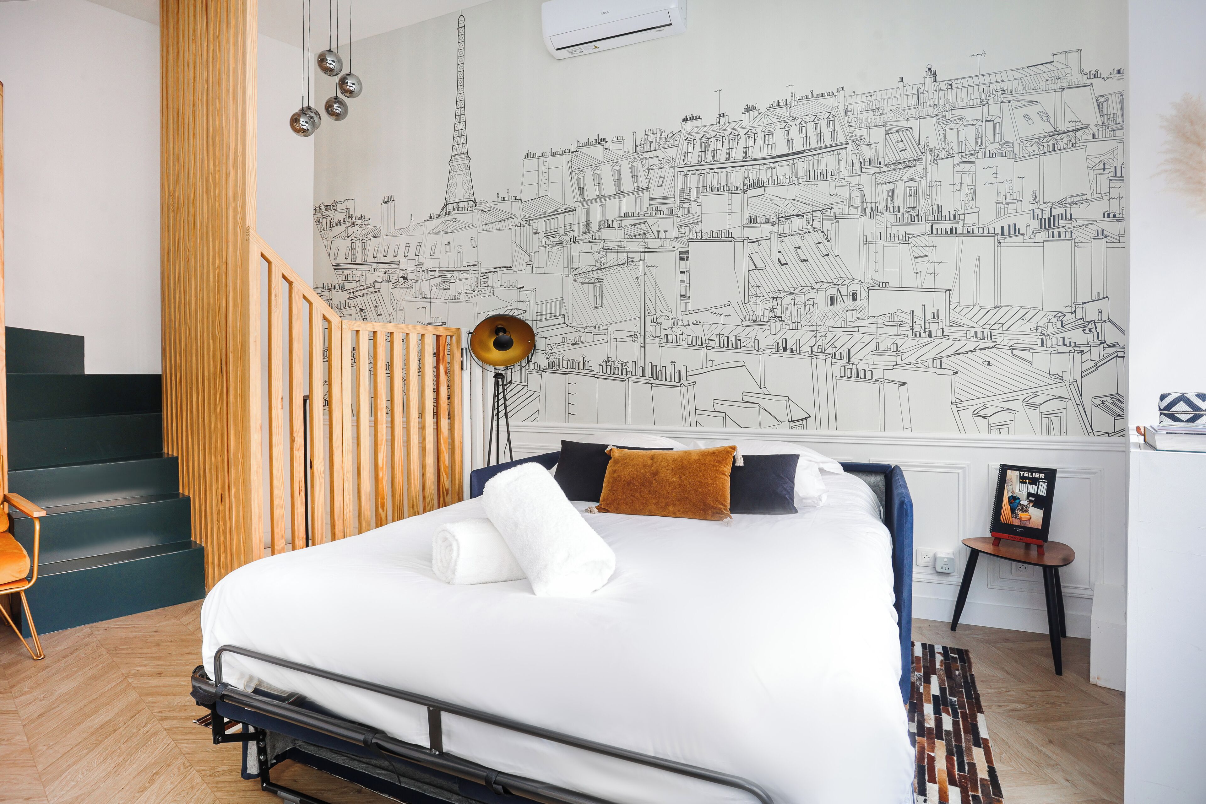 1 間睡房、熨斗/熨衫板、免費 Wi-Fi、床單