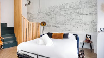 1 habitación, tabla de planchar con plancha, wifi gratis y ropa de cama