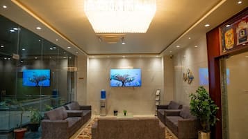 Sala de estar en el lobby