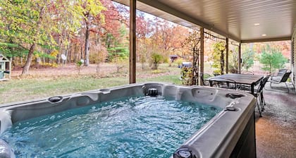 Dog-Friendly Dual Home in the Woods w/ Lake Access