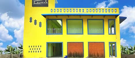 Fassade der Unterkunft