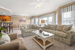 TV, offices - Seaside Escape Ocean Side Condo (Ocean City)