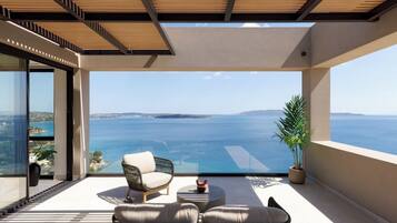 Villa, Balcony, Sea View | Balcony view