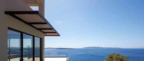 Villa, balcon, vue mer | Piscine privée