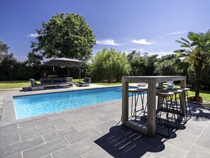 Ferienhaus | Pool | Innenpool, Außenpool