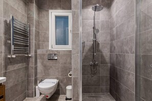 Hair dryer, towels