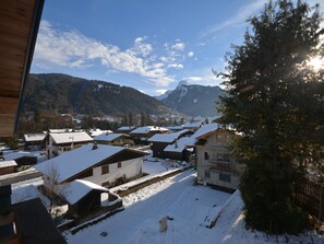 Blick von der Unterkunft