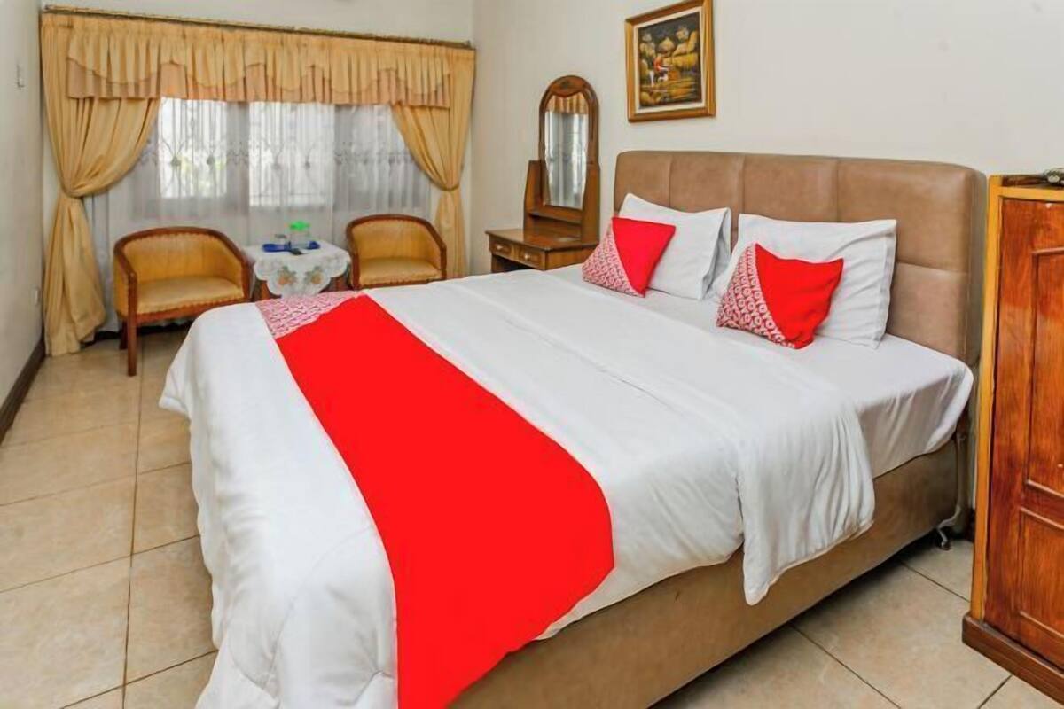 1 habitación, espacio para trabajar con laptop y wifi gratis