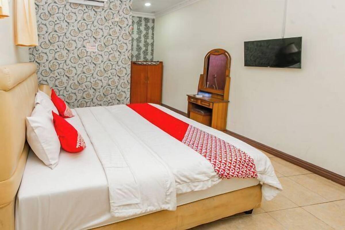 1 habitación, espacio para trabajar con laptop y wifi gratis