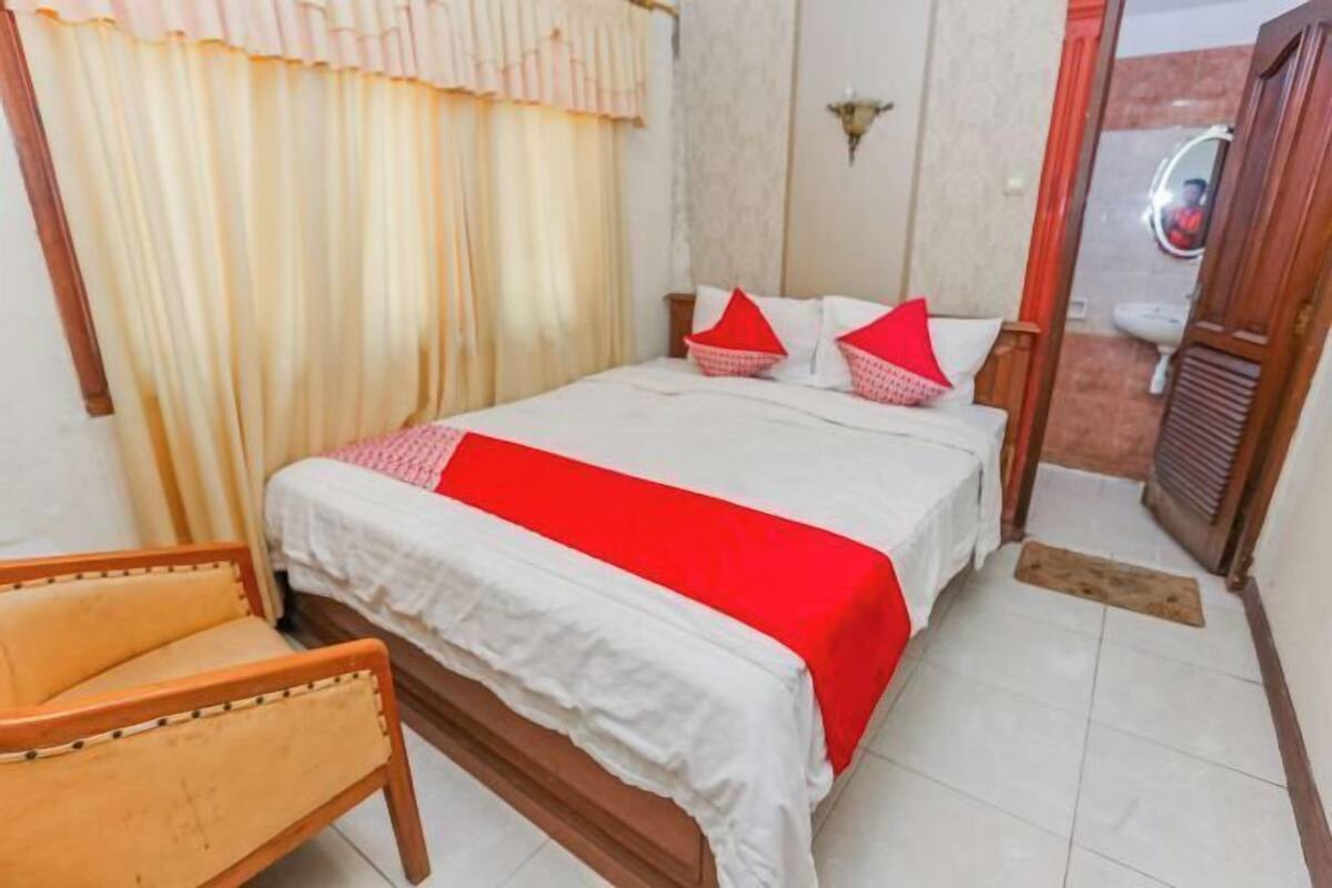 1 habitación, espacio para trabajar con laptop y wifi gratis