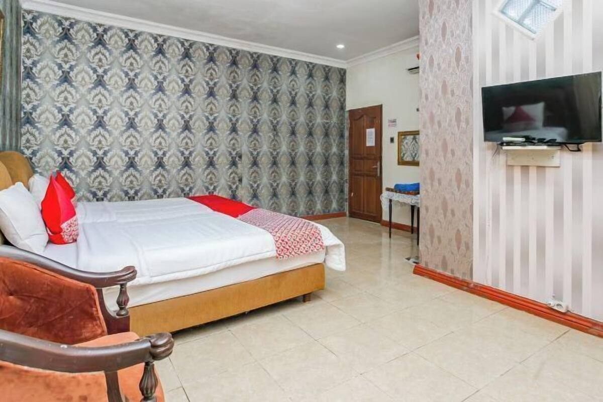 1 habitación, espacio para trabajar con laptop y wifi gratis