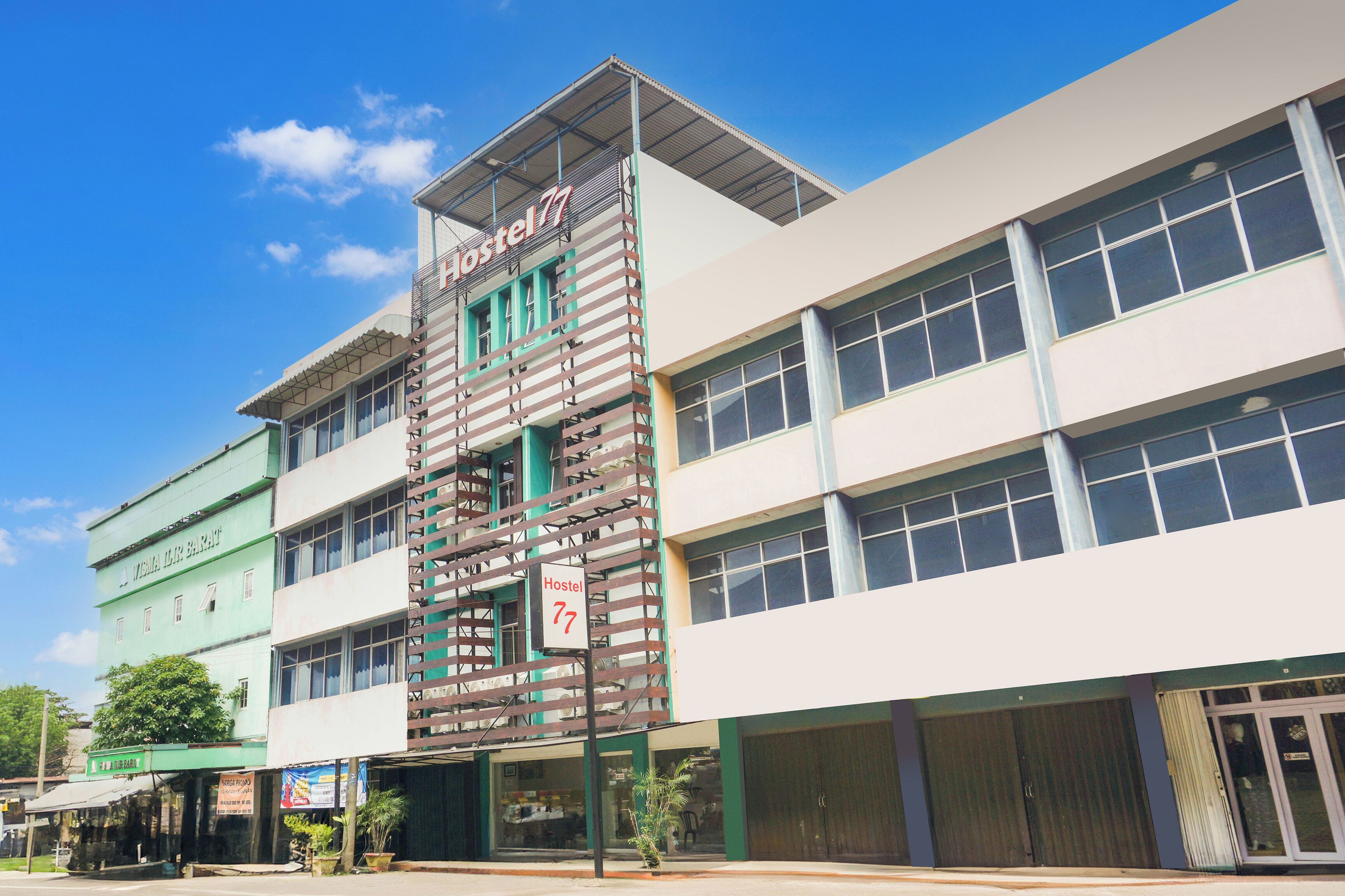 Fachada de la propiedad