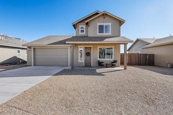 This beautiful, modern home has everything you need for the perfect getaway!