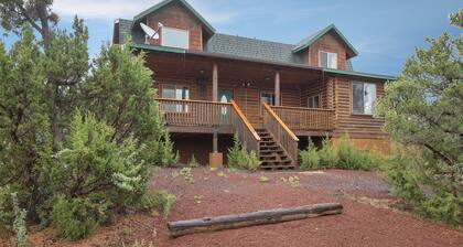 Ontario Ave | Remodeled Log Cabin on 1 Acre | Gateway to Grand Canyon | Amazing Views
