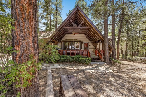 Antelope Leap | The Coziest A-Frame in Ponderosa Pines | Near Flagstaff