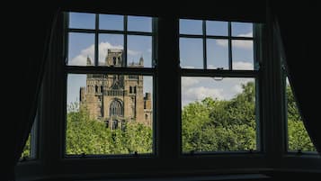 Deluxe-Doppelzimmer, Stadtblick | Bügeleisen/Bügelbrett, kostenloses WLAN, Bettwäsche