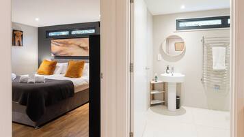 Free toiletries, hair dryer, towels, soap