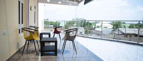 Terrasse sur le toit
